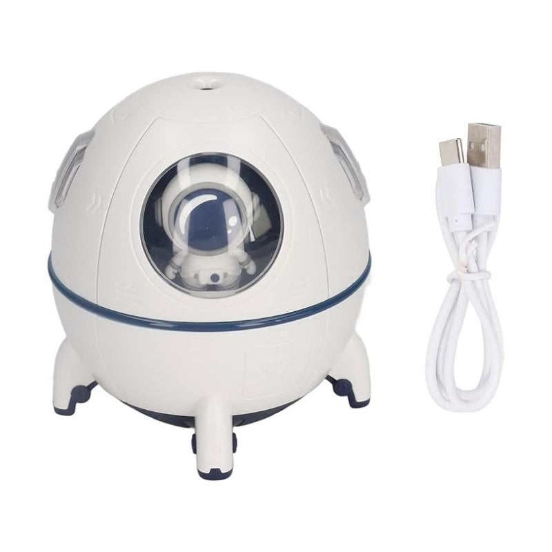 Type-C Space Capsule Humidifier Large Mist Volume Cute Humidifier with Diffuser Night Light