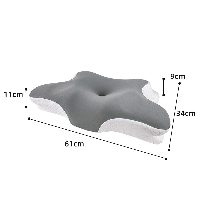 Memory Foam Pillow Slow Rebound Butterfly Pillow Suitable for Neck