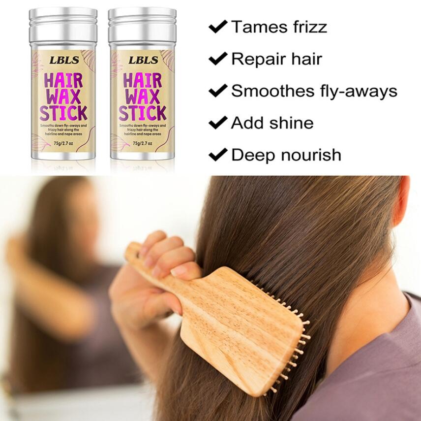 Hair Wax Stick for Wigs Edge Control Smoothing Wax Stick Non-Greasy Hair Styling Wax