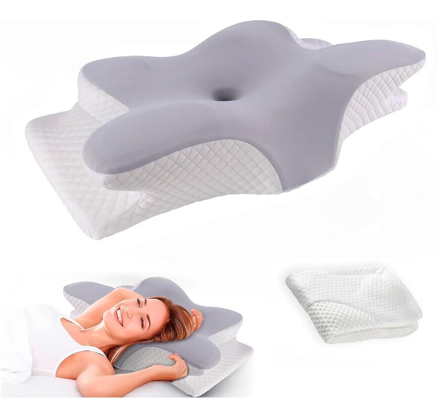 Memory Foam Pillow Slow Rebound Butterfly Pillow Suitable for Neck