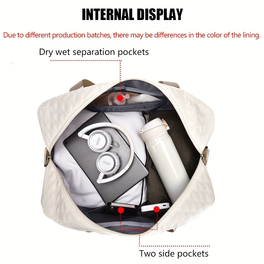 Large Capacity Travel Bag Portable Luggage Bag Short Trip Bag