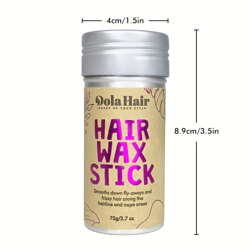 Hair Wax Stick for Wigs Edge Control Smoothing Wax Stick Non-Greasy Hair Styling Wax