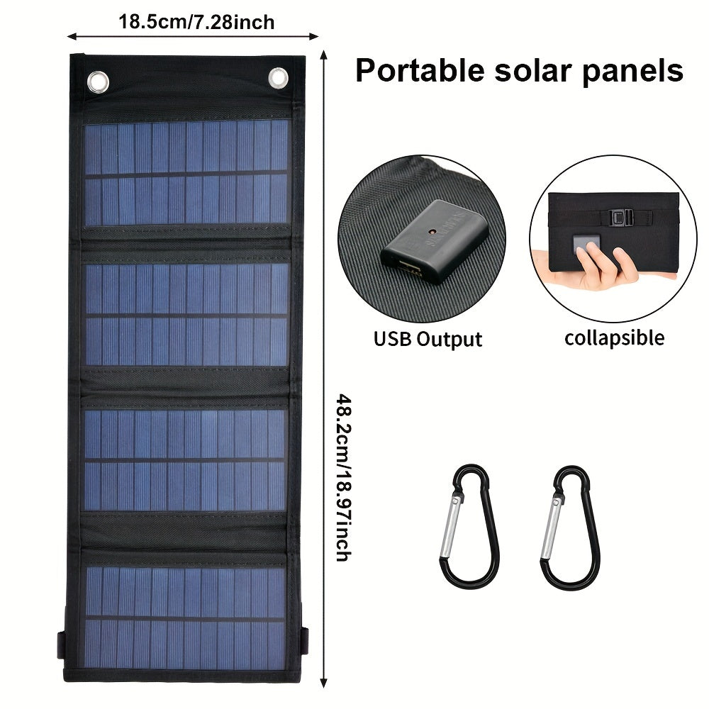 Portable USB Foldable Solar Panel Waterproof ChargerSolar Panel  Folding Solar Panels For Mobile Phone